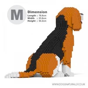 Beagle (Sat) Medium - Dog Lego